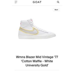 Nike Blazer Mid Vintage ‘77 shoes